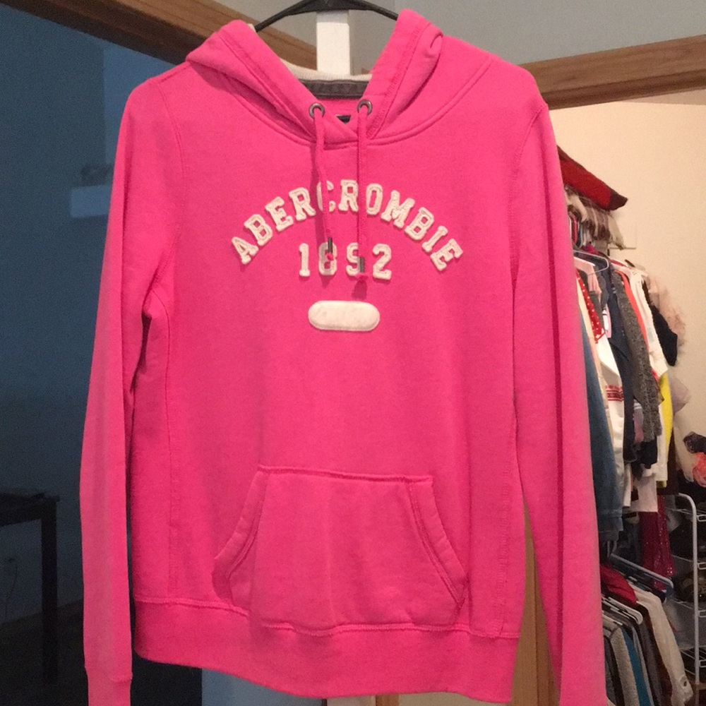 Abercrombie and Fitch hoodie.